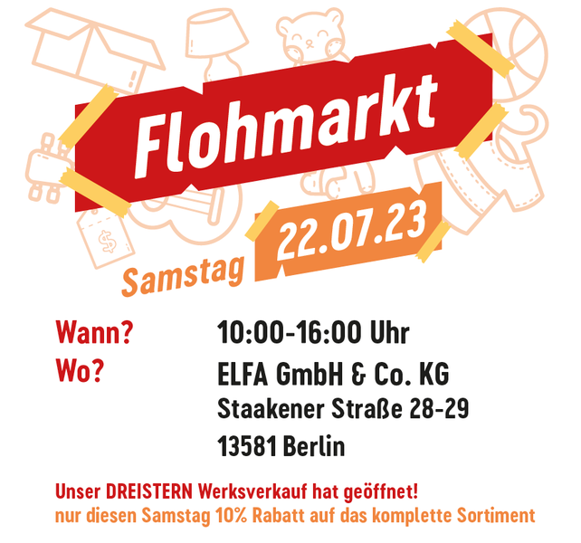 Flohmarkt in Berlin Spandau