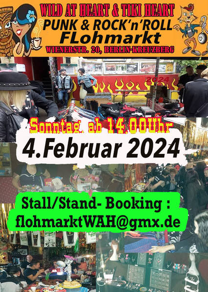 Punk & Rock`n`Roll Flohmarkt