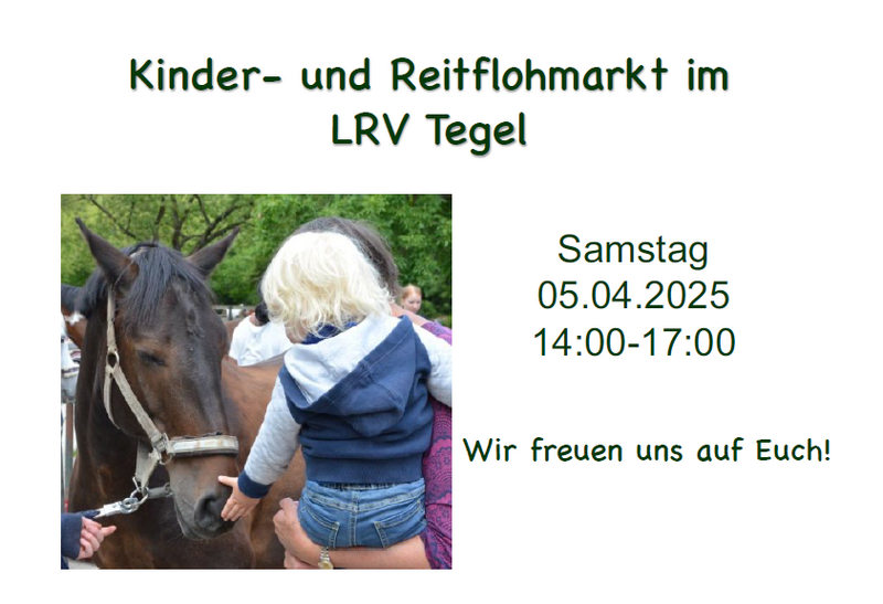 Kinder- und Reitflohmarkt 