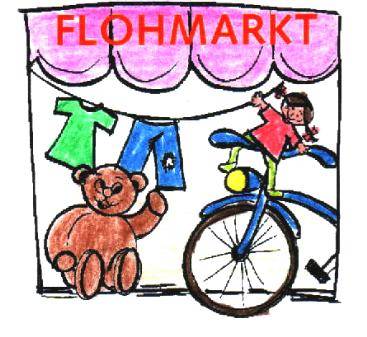 Kinderflohmarkt auf dem Teute