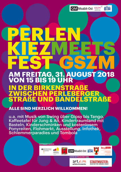 Perlenkiezfest in Moabit