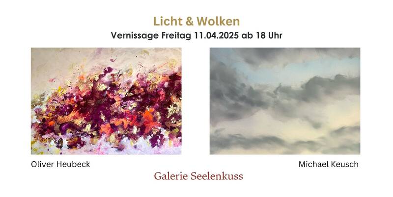 Vernissage "Licht & Wolken", Galerie Seelenkuss