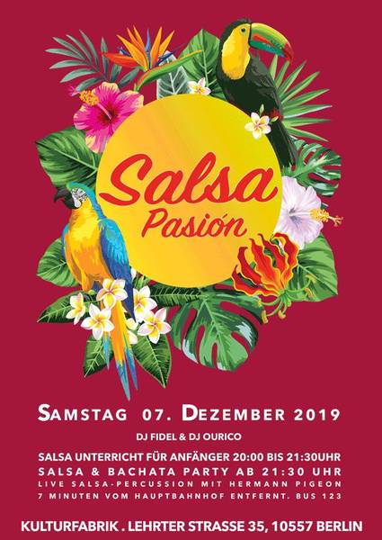 Salsa Pasión mit DJ Fidel & DJ Ouriço