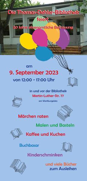 Wir feiern: 20 Jahre TDB in ehrenamtlich!