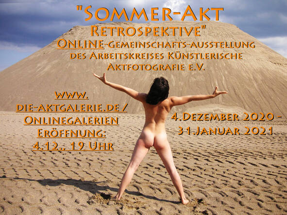 Die Aktgalerie / Online-Gemeinschafts-Ausstellung "Sommer-Akt-Rückblick"