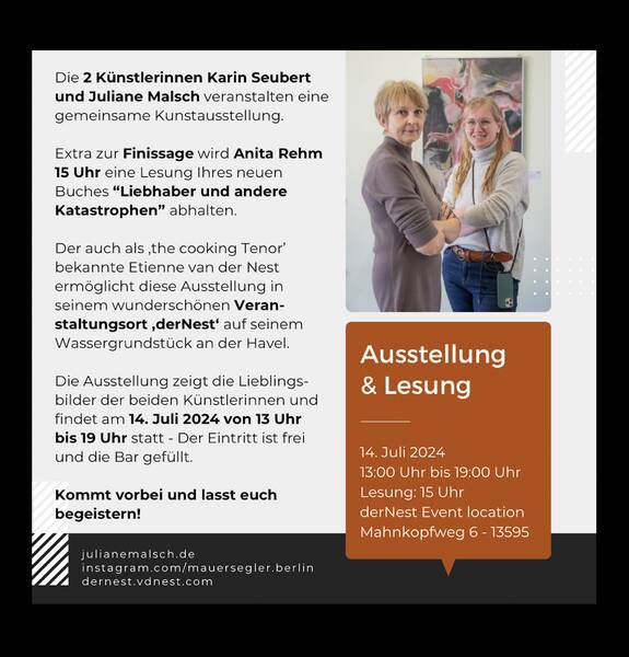 FrauenArt - 2 Künstlerinnen stellen aus! - Finissage