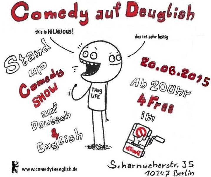 Comedy auf Deuglish with Drew Portnoy _ English / German Comedy Show