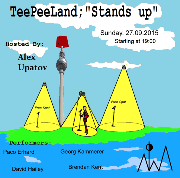 Teepeland ‘Stands Up’ _ English Comedy Show  _ #Alternative #Underground