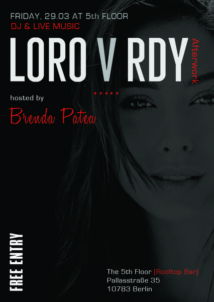 LORO V RDY - Rooftop Afterwork Party