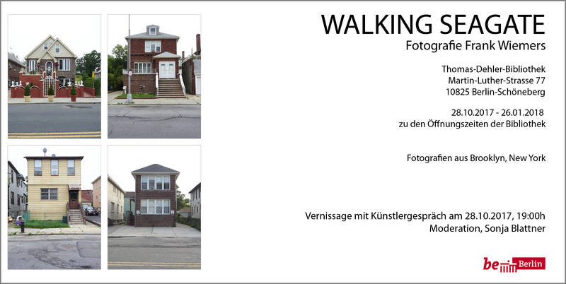 Fotografien aus Brooklyn---Vernissage-- Frank Wiemers