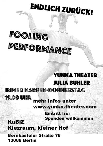 Fooling Performance- Improtheater der anderen Art...