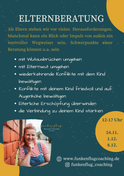 Elternberatung für Eltern von Kleinkindern