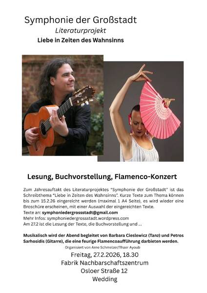 Lesung und Flamencokonzert