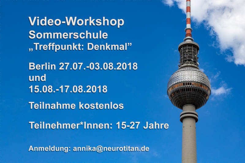 Video-Workshop Treffpunkt:Denkmal