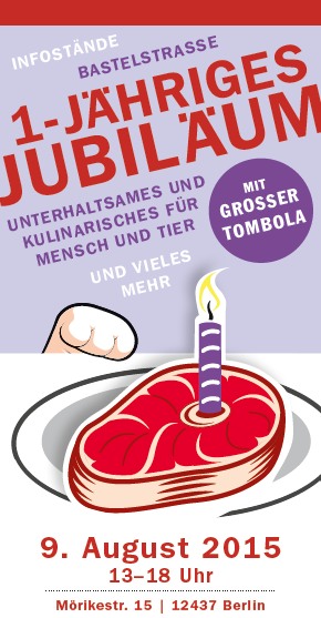 Fest zum Jubiläum der Berliner Tiertafel