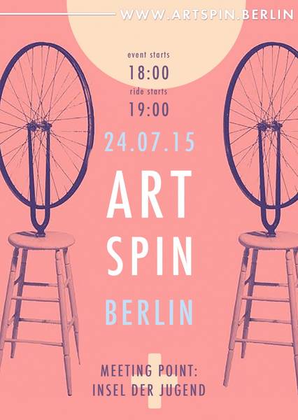 Art Spin Berlin 2015 Fahrradtour
