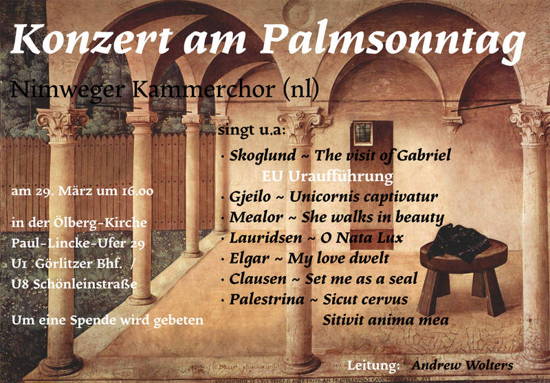 klassisches Konzert am Palmsonntag