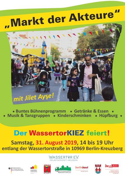Kreuzberger Straßenfest mit Jilet Ayse und Kinderprogramm - Wassertorstraße