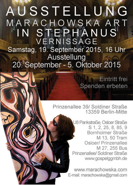 VERNISSAGE MARACHOWSKA ART + KONZERT SIBERIAN BLUES 2015