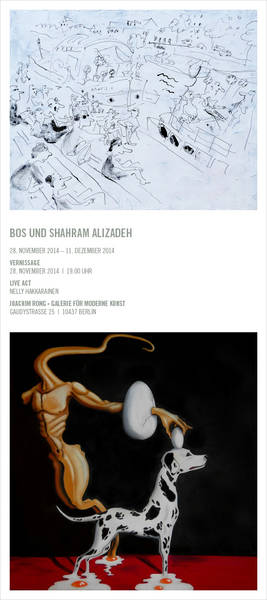 Ausstellung von BOS & Shahram Alizadeh