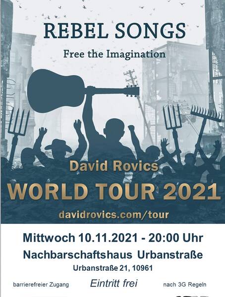DAVID ROVICS in Berlin!