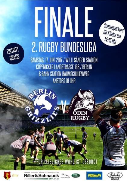 Finale 2. Rugby Bundesliga - Berlin Grizzlies v SG Odin/Döhren