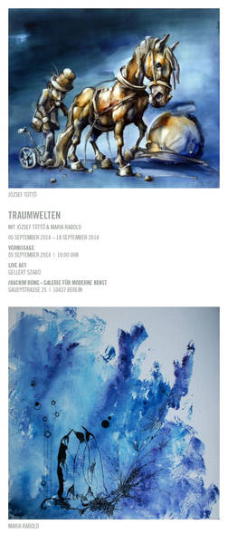Ausstellung "Traumwelten" von József Tüttő und Maria Rabold