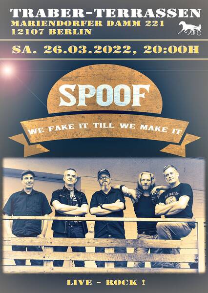 Spoof - feinster Cover - Rock  von den 60 - ern bis heute 