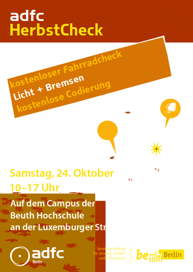 kostenloser Fahrradcheck Beuth Hochschule 