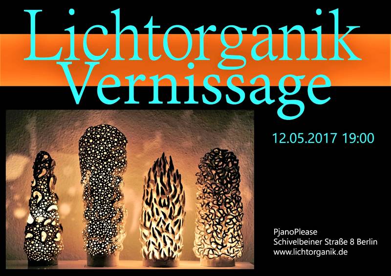 Lichtorganik Lichtskulpturen Vernissage