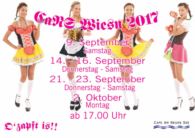 Oktoberfest im Café am Neuen See 14.9.2017