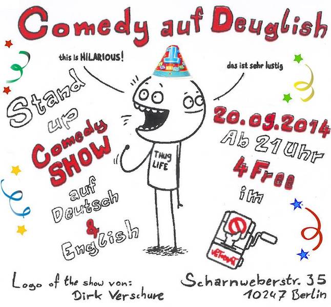 Comedy auf Deuglish _ Mixed Comedy Showcase _ 1 Year Anniversary