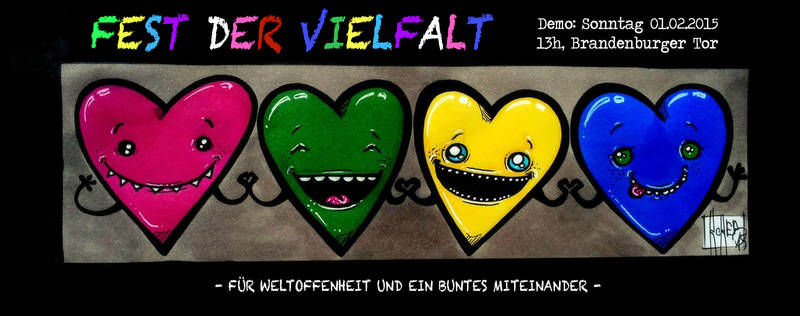 Fest der Vielfalt: Slam und Kunst für eine bunte Gesellschaft