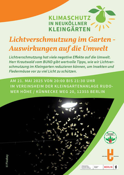 Lichtverschmutzung im Garten - Auswirkungen auf die Umwelt in der KGA „Rudower Höhe“ 