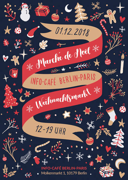 Weihnachtsmarkt im Info-Café Berlin-Paris