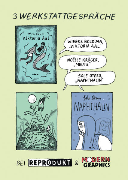 Werkstattgespräch mit Comiczeichnerin Sole Otero