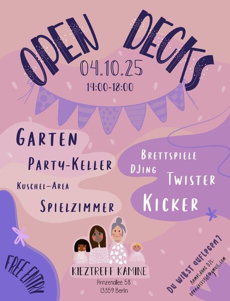 Open Decks X Sober Party - familienfreundlich feiern | Wedding