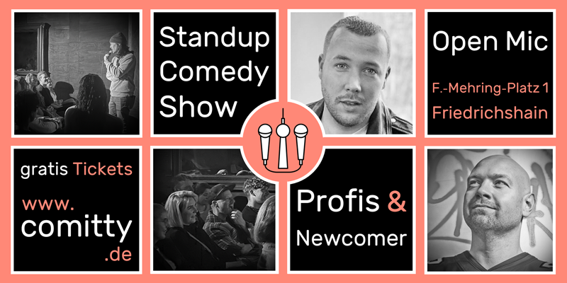Standup Comedy Show mit Stars & Sternchen der Szene (20:30 Uhr, Friedrichshain)