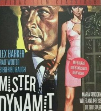  Der James Bond des BND. Lex Barker als Mr. Dynamit- Film 