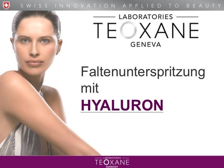 Kostenlose Beratung & Anamnese zur Faltenunterspritzung mit Hyaloron