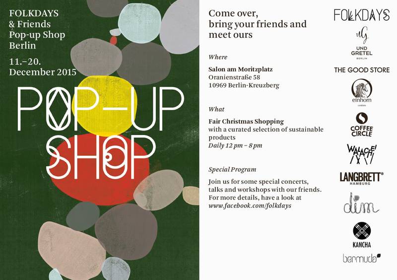 FOLKDAYS & FRIENDS POP-UP SHOP BERLIN