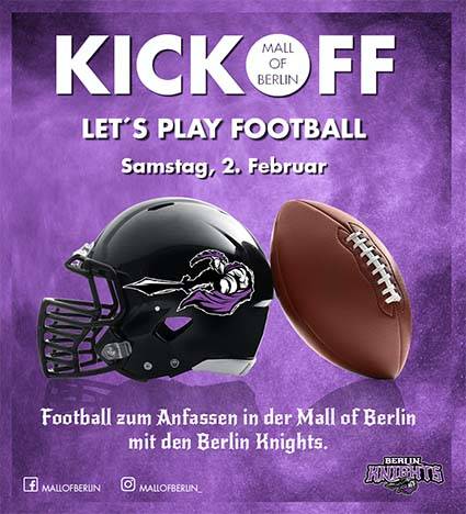 Super Bowl Warm-up mit den Berlin Knights