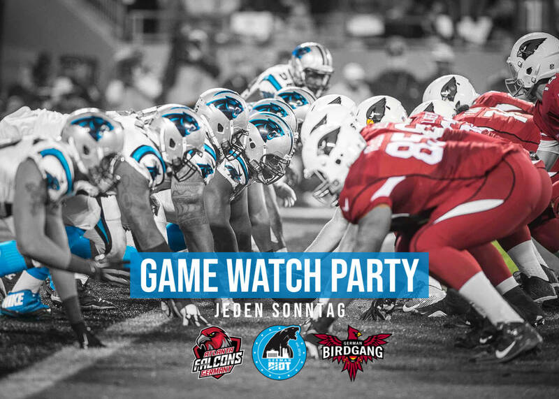 NFL Game Watch Party - Carolina Panthers vs Gegner