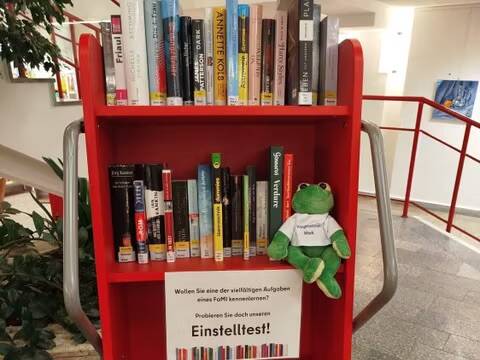 Azubi-Tag in der Mark-Twain-Bibliothek