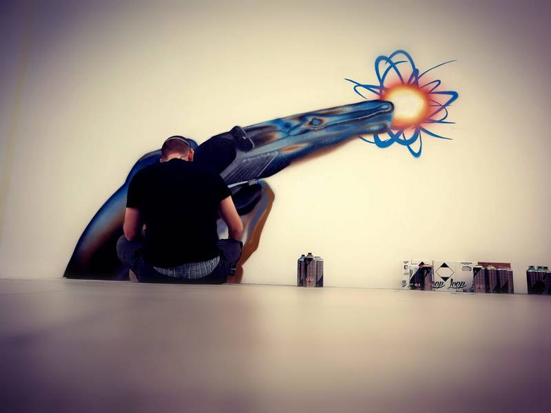 Selbst zum Kunstwerk werden: Street-Art im Boulevard Berlin und die Besucher mittendrin!