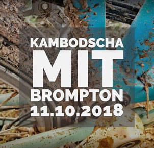 Fotovortrag und Gespräch: 4 Monate mit einem Brompton Faltrad durch Kambodscha
