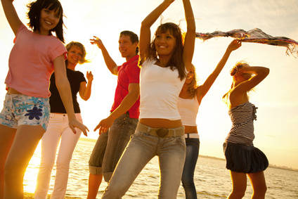 Joyful singles gathering