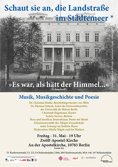 »Es war, als hätt der Himmel...« (Eichendorff): Musik(geschichte) und Poesie