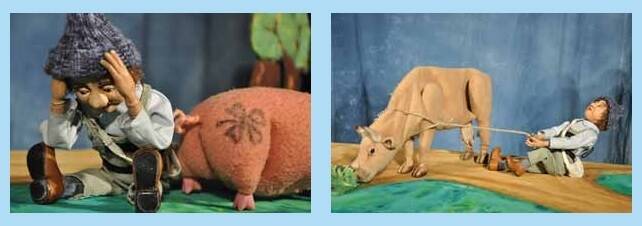 FÄLLT LEIDER AUS !!! "Hans im Glück": Puppentheater für Kinder nach den Brüdern Grimm mit Christiane Klatt