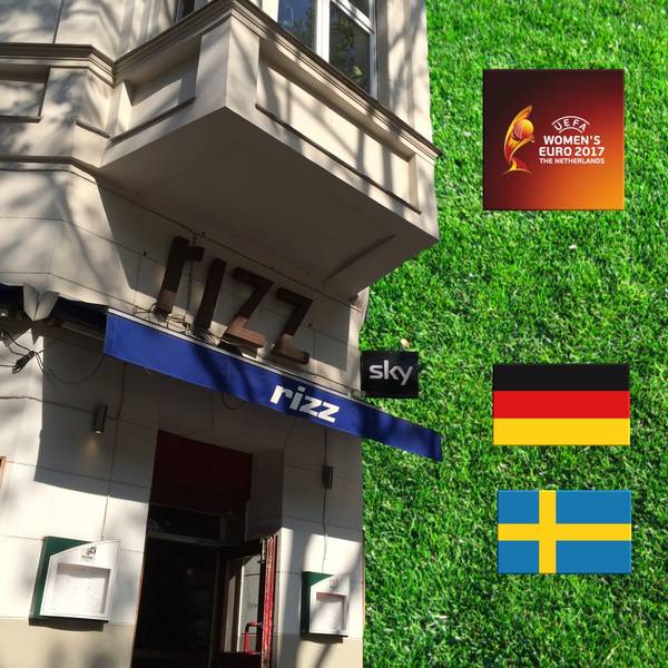 Deutschland - Schweden Frauen Fußball EM auf Leinwand in Kreuzberg
